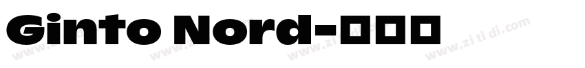Ginto Nord字体转换